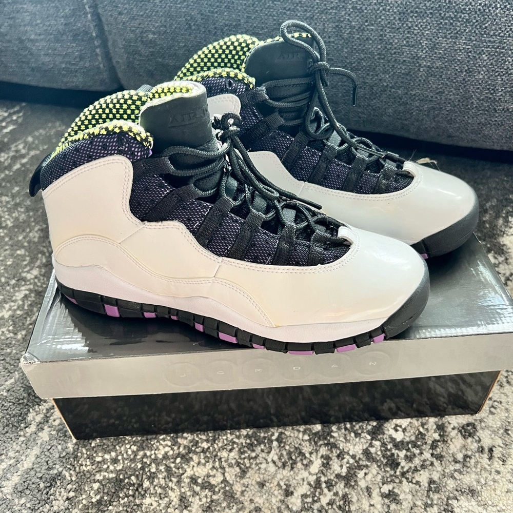 Air Jordan 10 GS ‘Violet Pop’
